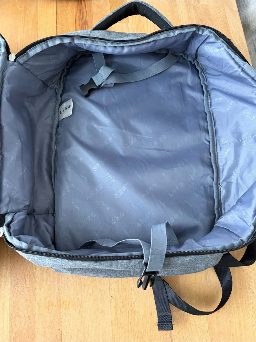 Gray Men's Travel Backpack - Sleek Everyday Bag